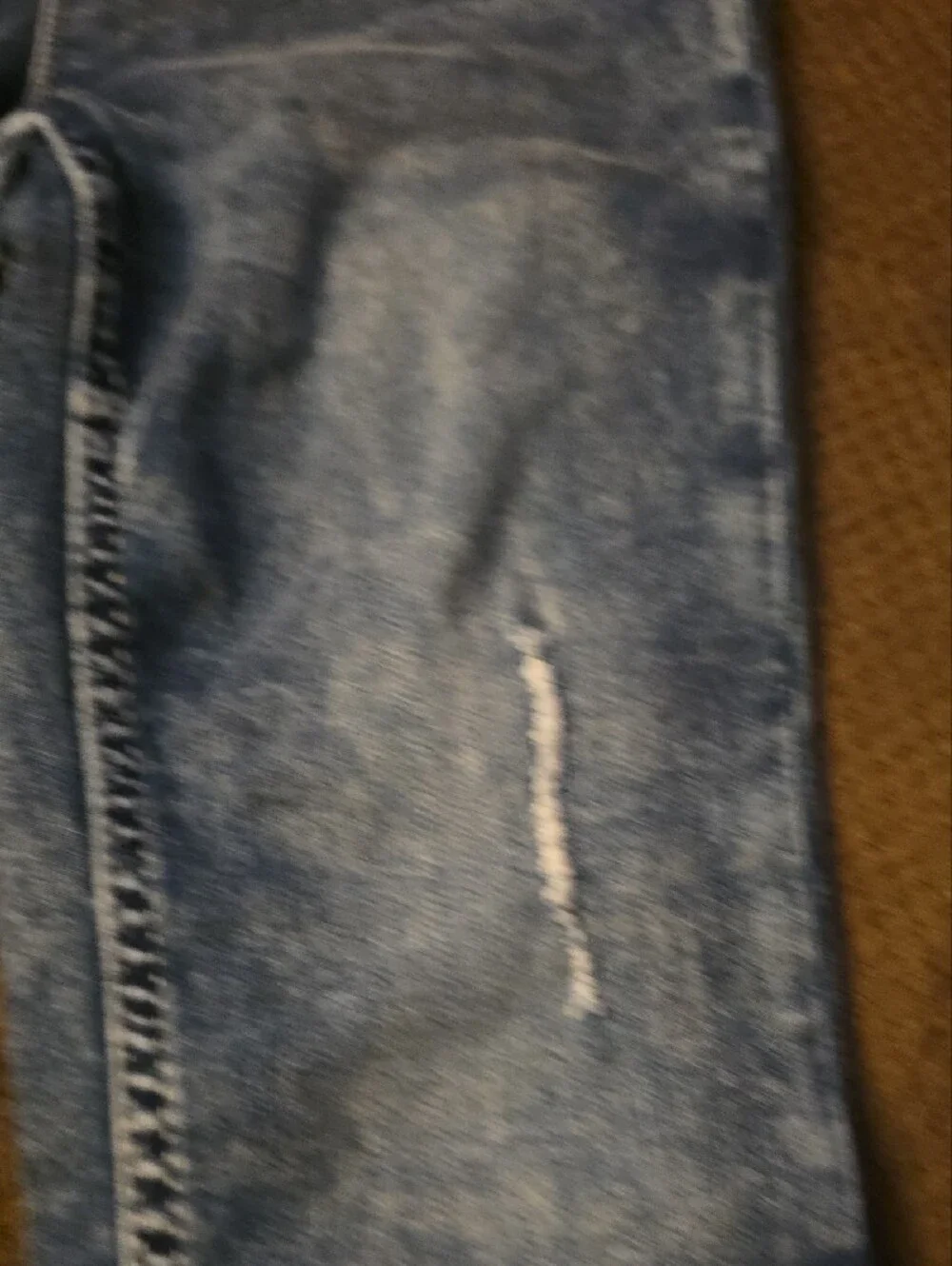 JUSTICE: Girls Blue Washed Skinny Jeans